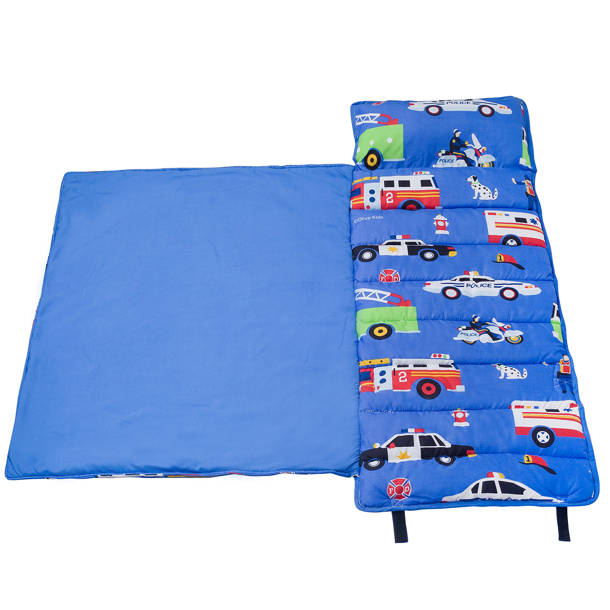 Wildkin Olive Kids Transportation 100% Cotton Toddler Sheet Set